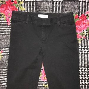 Gray slim cropped pants